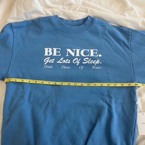 Sporty and Rich Be Nice Crewneck - Picture 5 of 5